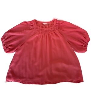 Calvin Klein 3/4 Puff Sleeve - Coral - Size 2X